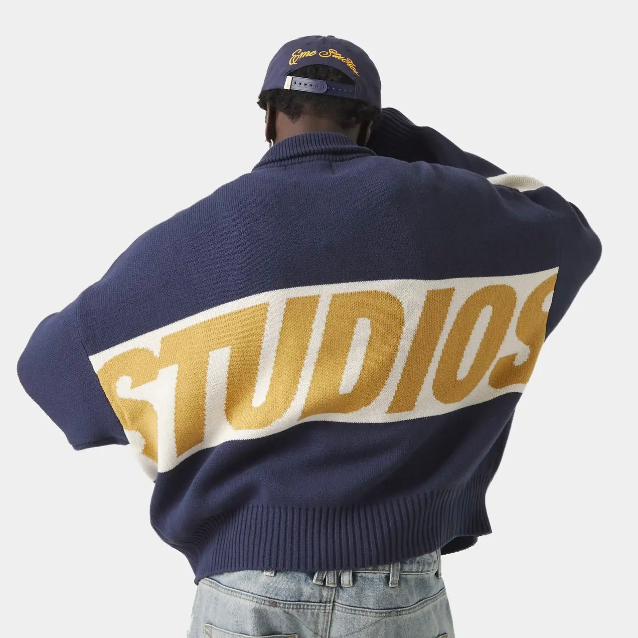 Zipper Mustard Knit - Emestudios