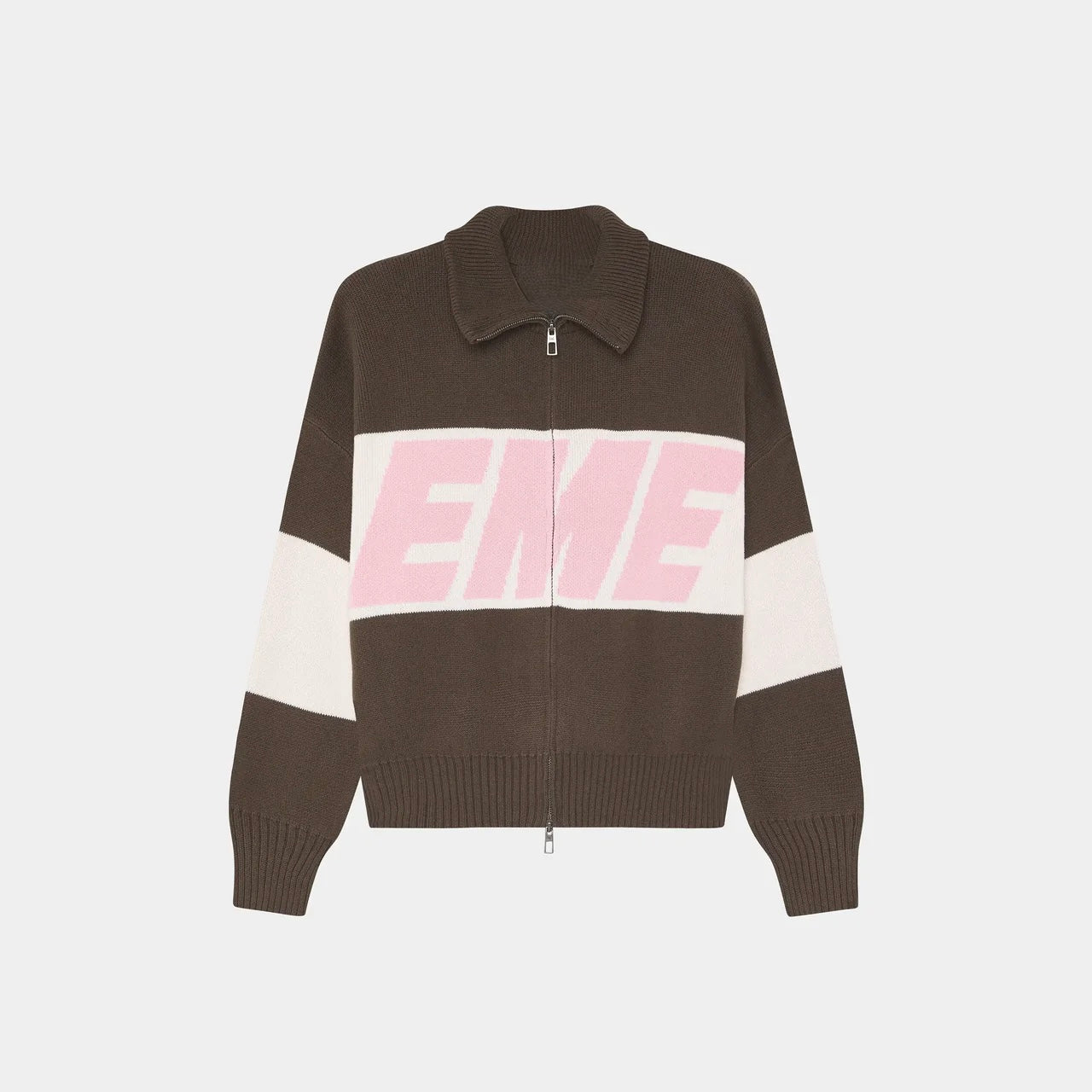 Zipper Pink Knit - Emestudios