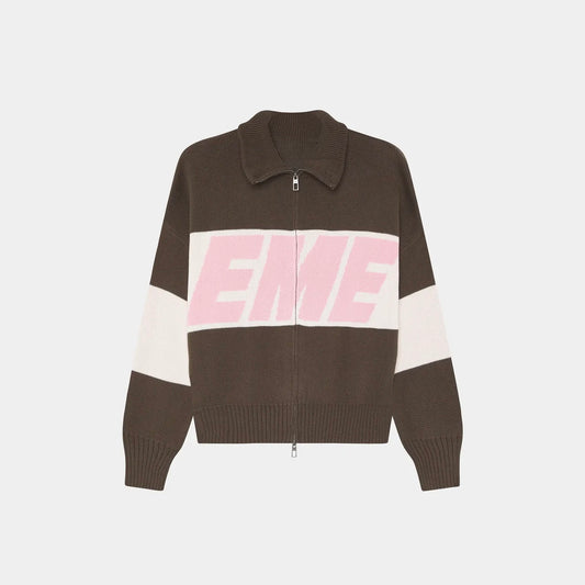 Zipper Pink Knit - Emestudios