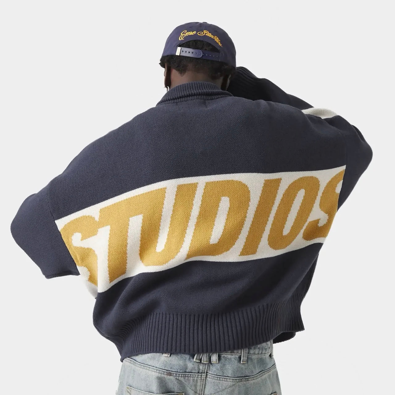 Zipper Mustard Knit - Emestudios