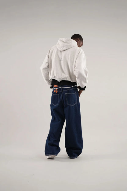 Raw Grey Hoodie