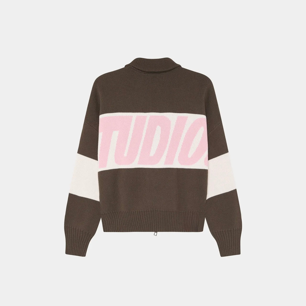 Zipper Pink Knit - Emestudios