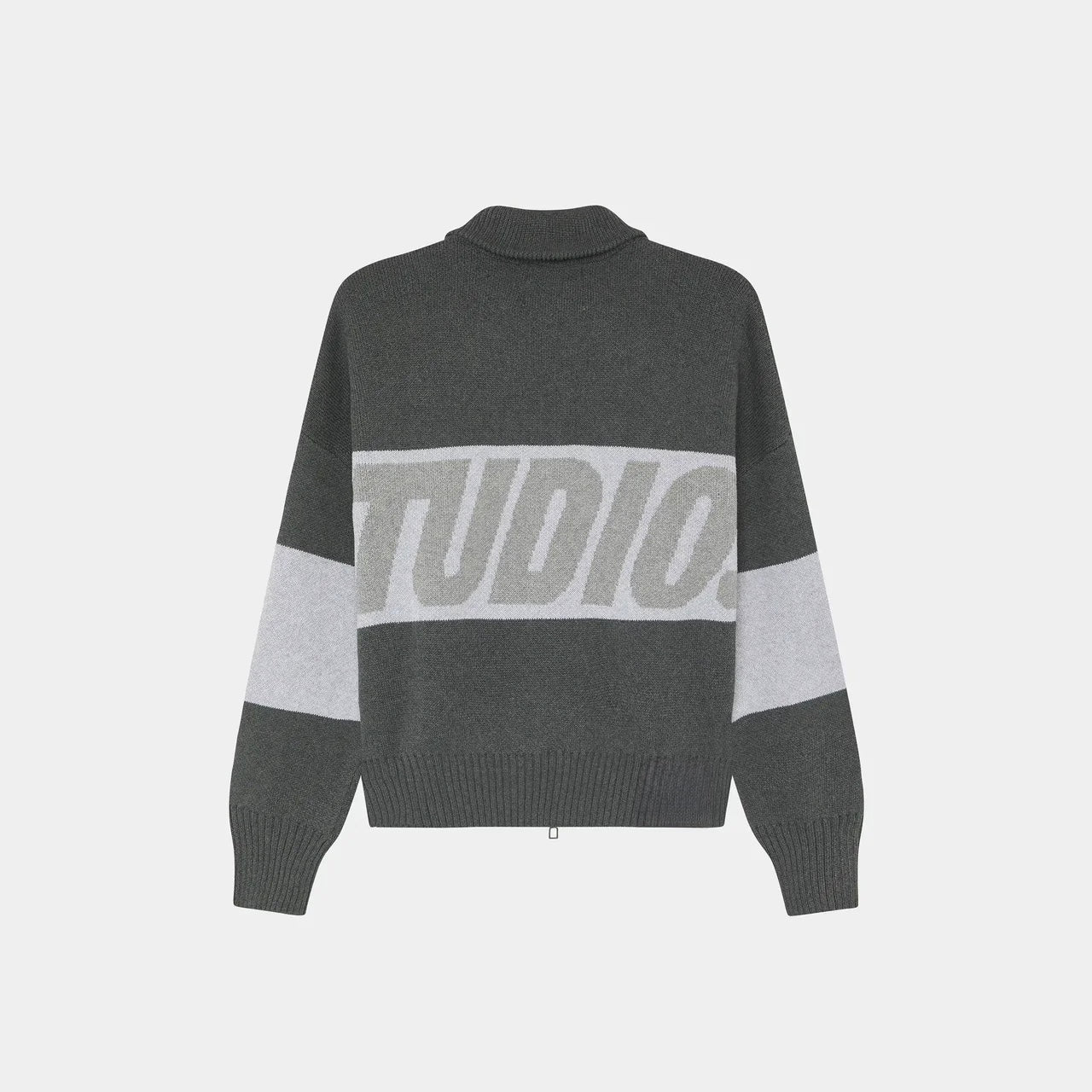 Zipper Grey Knit - Emestudios