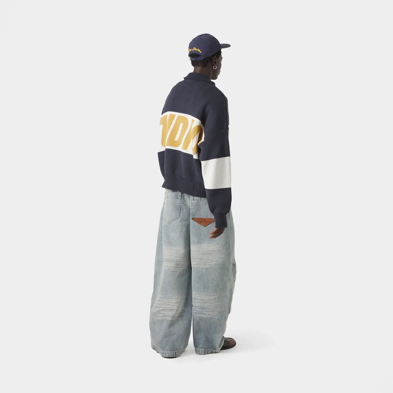 Zipper Mustard Knit - Emestudios