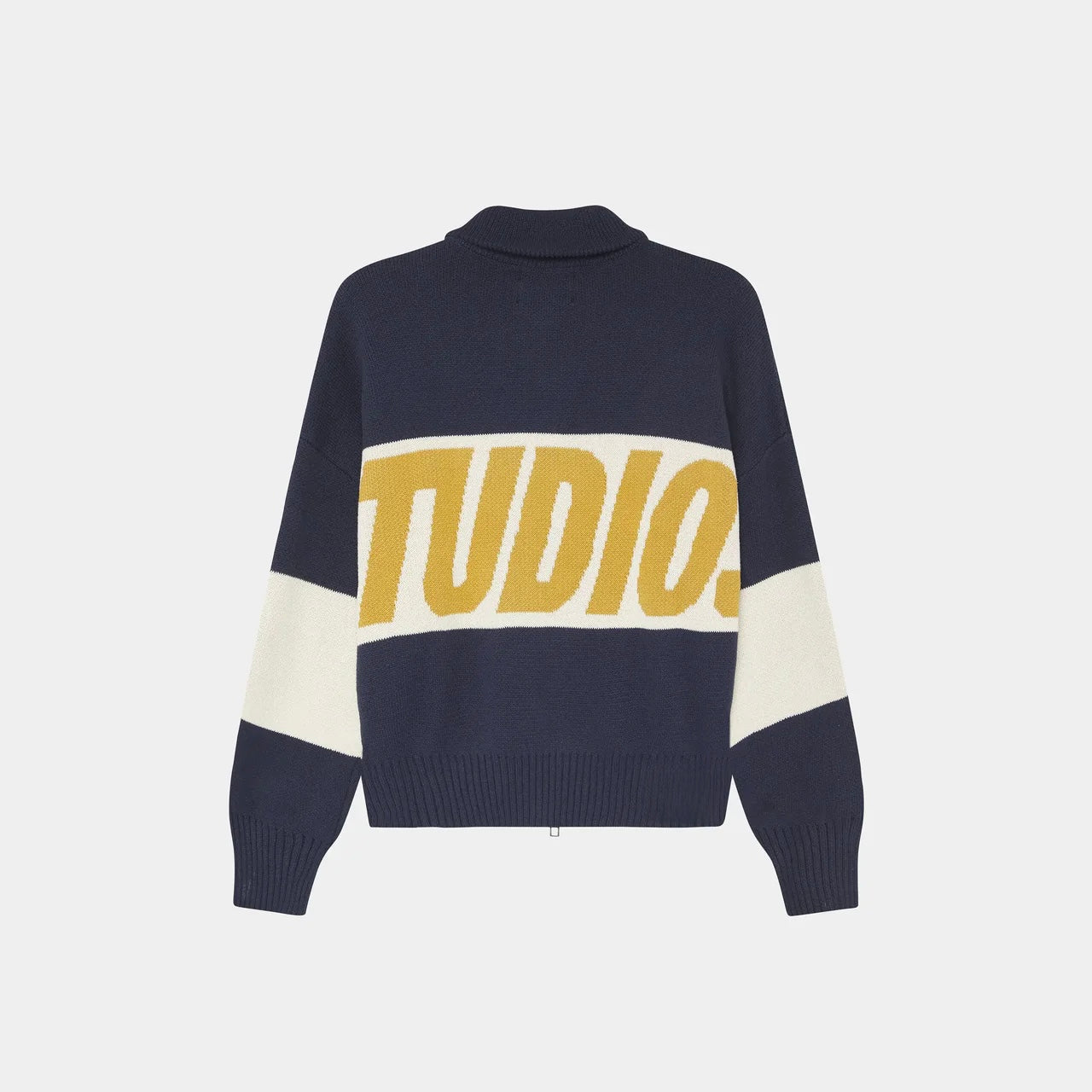 Zipper Mustard Knit - Emestudios