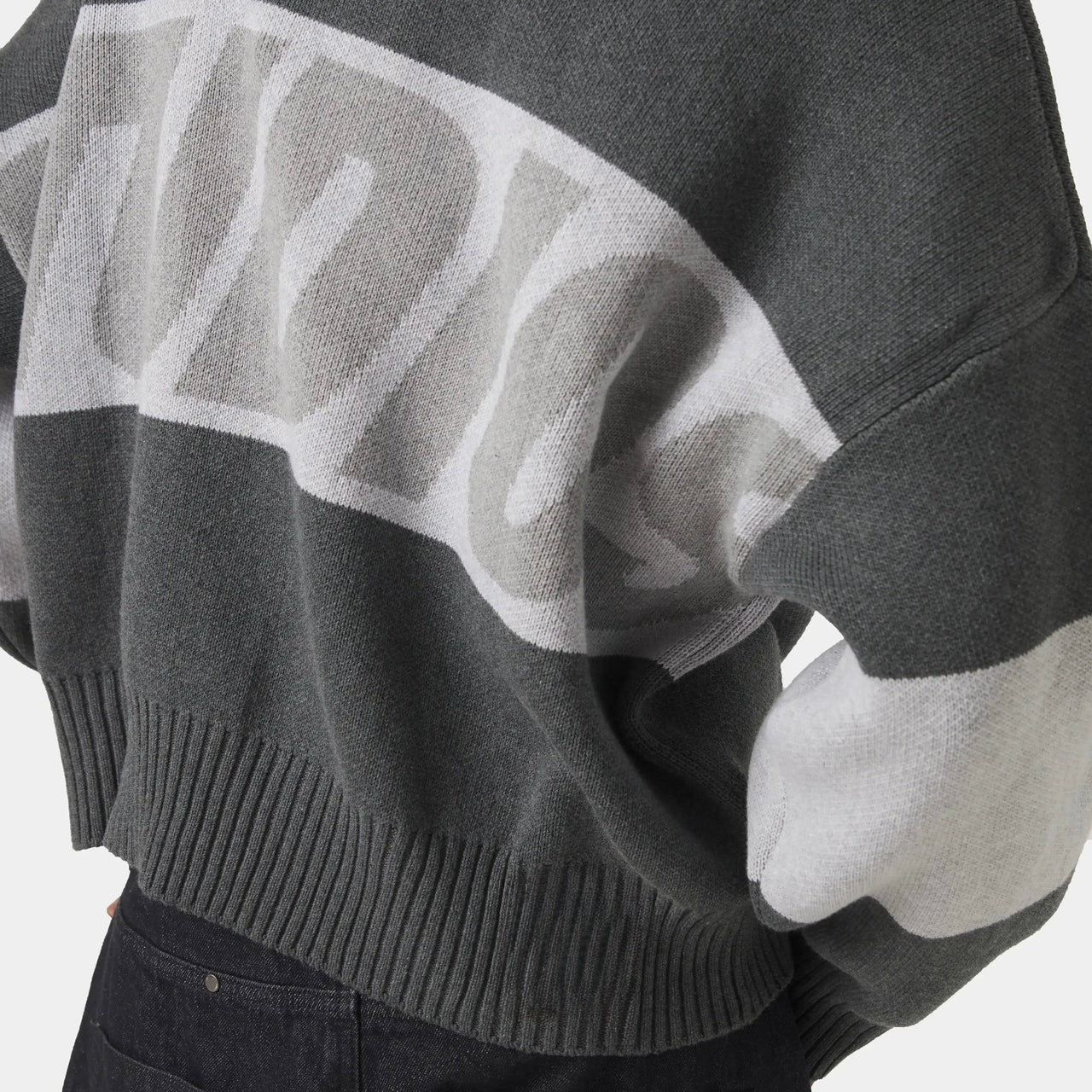 Zipper Grey Knit - Emestudios