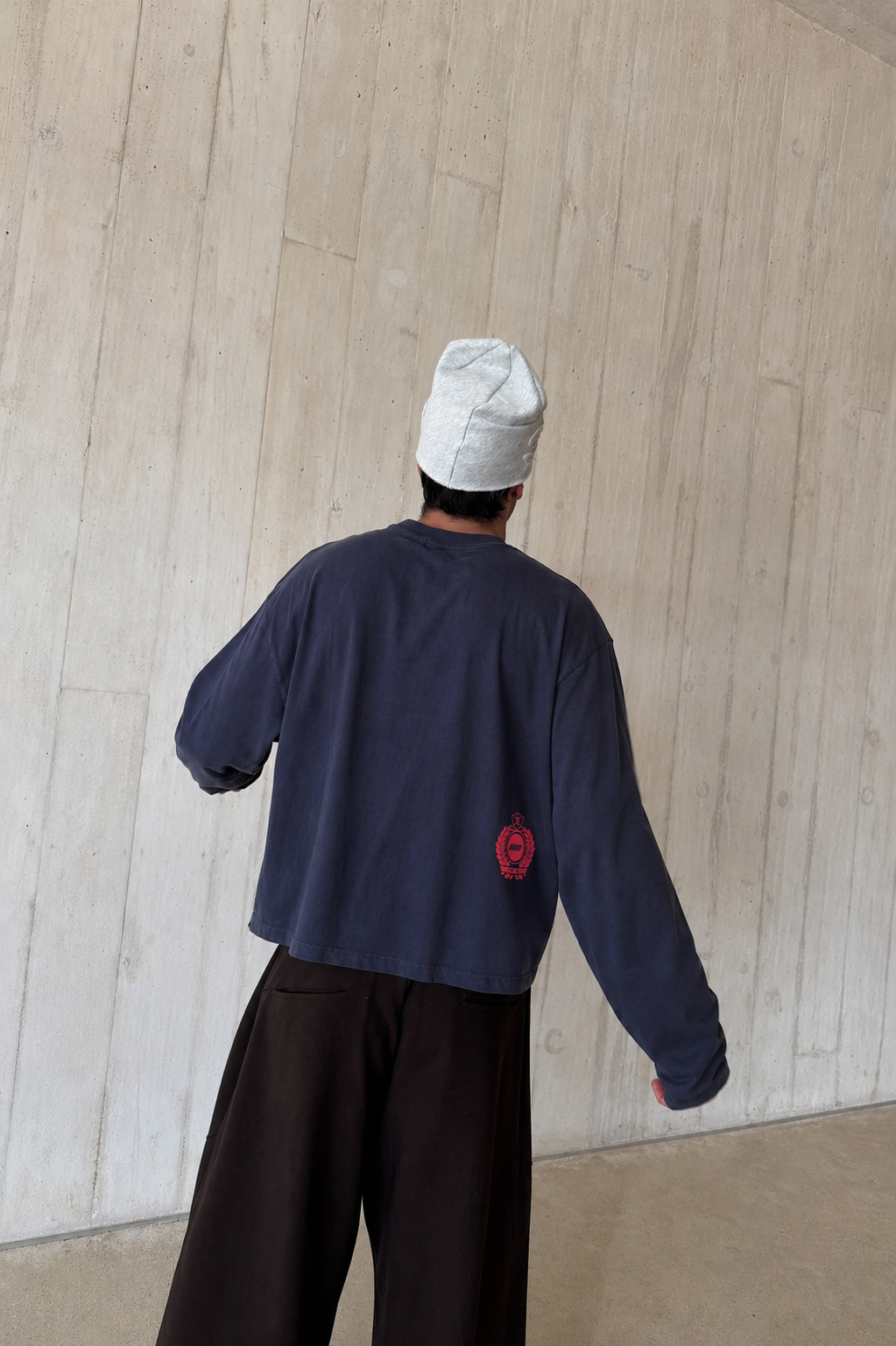 Bound Navy Long Sleeve
