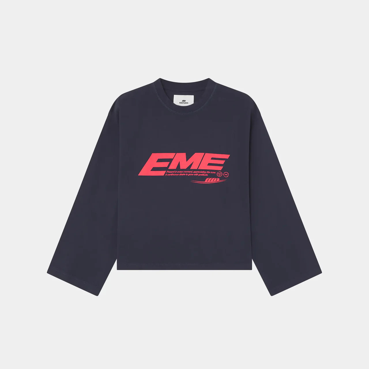 Bound Navy Long Sleeve