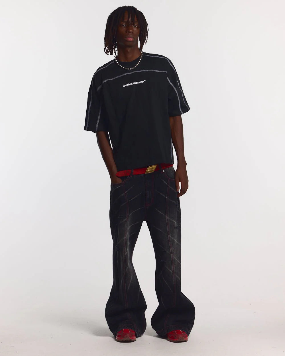 Roller Black T-Shirt