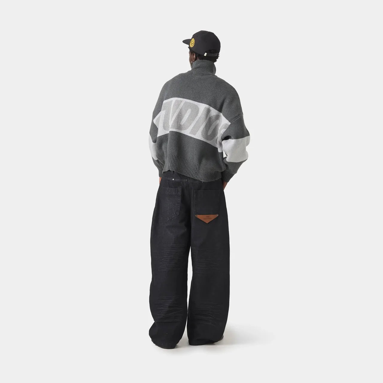 Zipper Grey Knit - Emestudios