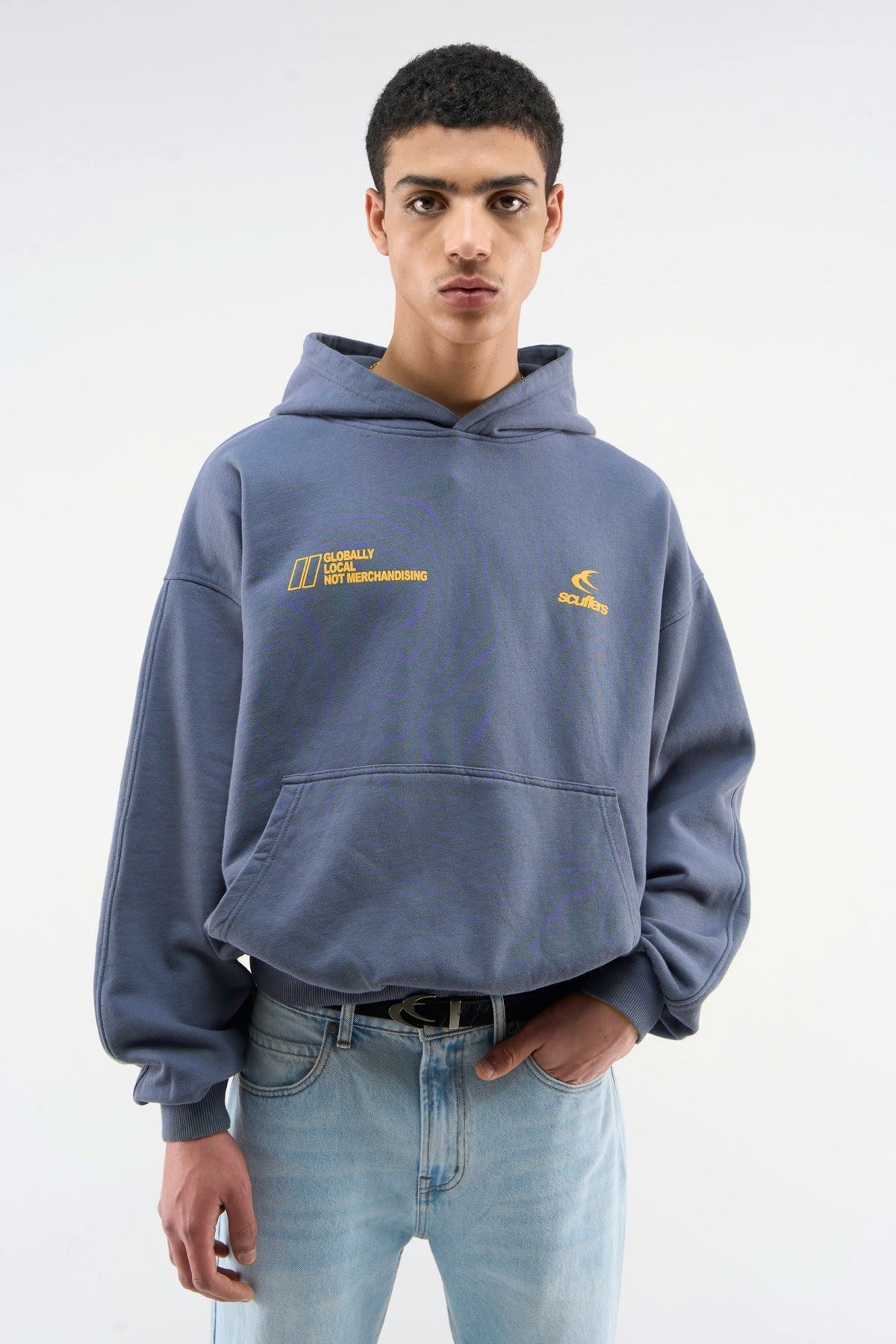 Globally Navy Hoodie