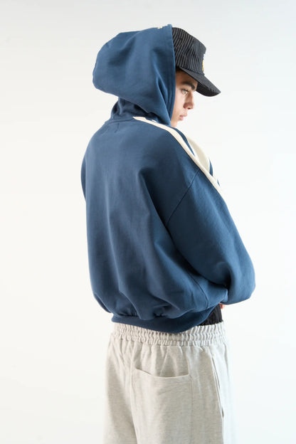 Effortless Blue Hoodie