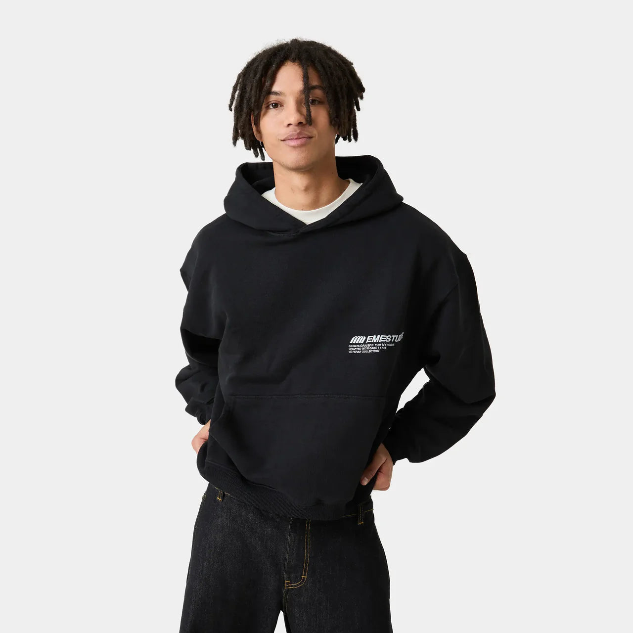 Roots Black Hoodie