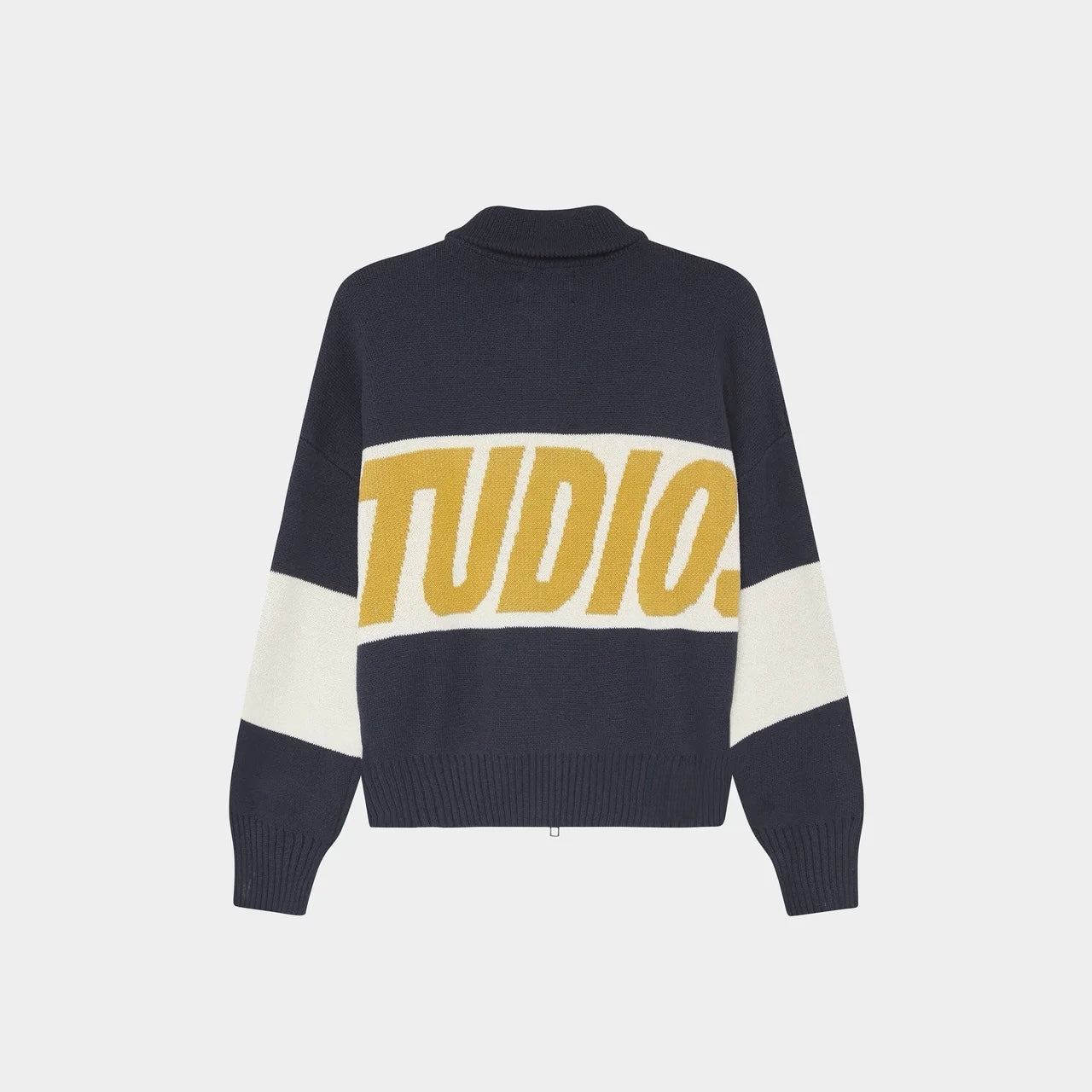Zipper Mustard Knit - Emestudios